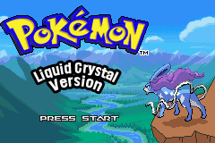 Pokemon Liquid Crystal (beta 3.1) Title Screen